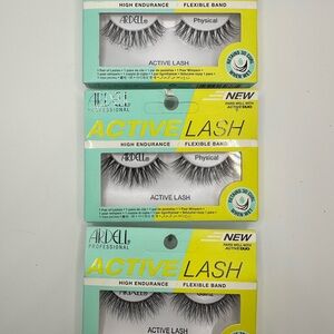 Ardell Professional Active Lash High Endurance Lashes Lot of 3